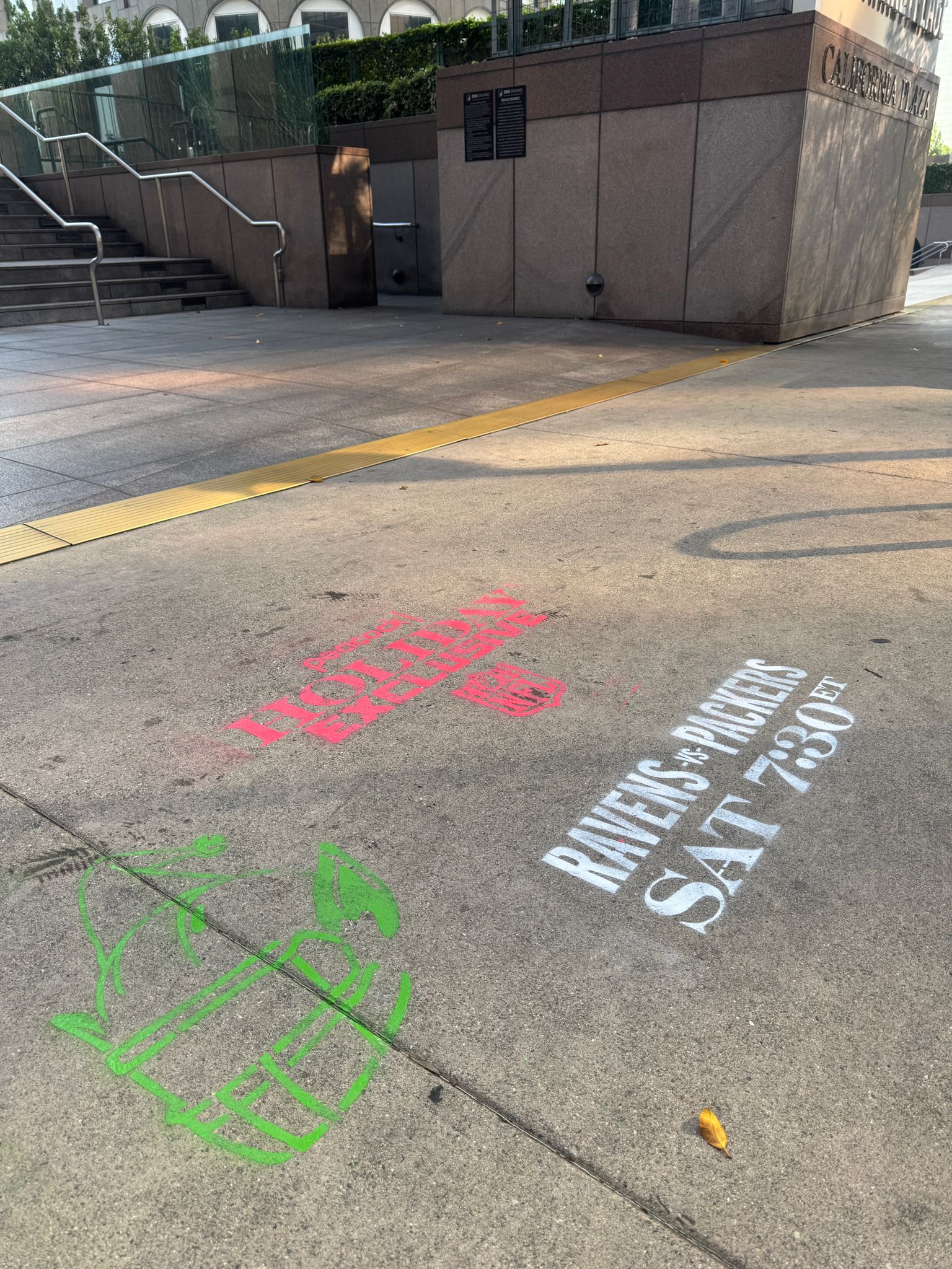 Stencil 3.5 Grand Ave Moca Museum Area